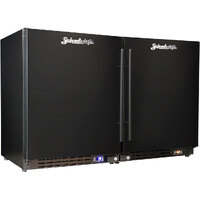 Under Bench Matching Fridge And Freezer Combination - Quiet Running Model BD113-B-Combo