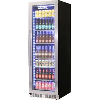 Schmick Upright Glass Door Drinks Refrigerator Model BD425RB Right Hinged