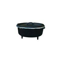 Camp Chef 14" Cast Iron Deluxe Dutch Oven- 12 Quart 