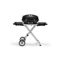 Napoleon Travel Q Pro Scissor Leg Portable BBQ (Black/High Lid) - PRO285-X-BK-AU