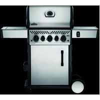 Napoleon Rogue 3 Burner 304 SS - Side Infra Red Burner + Rear Burner + SS Grills - RSE425RSIBPSS-1-AU