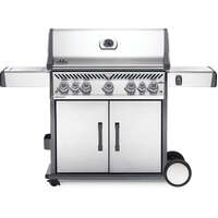 NAPOLEON Rogue 5 Burner 304 SS - Side Burner + Rear Burner + SS Grills - RSE625RSBPSS-1-AU