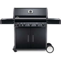 Napoleon Grills Rogue 5 Burner Black - Side Burner + SS Grills - RXT625SBPK-1-AU