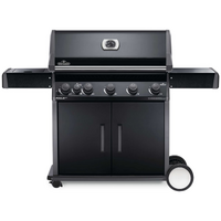 Napoleon Rogue 5 Burner Black - Side Infra Red Burner + CI Grills - RXT625SIBPK-1-AU