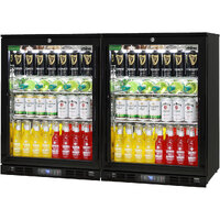 Alfresco Glass 2 Door Bar Fridge Combination Extremely Energy Efficient - Pick Up Only