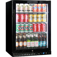 Schmick Quiet Running Front Venting Under Bench Triple Glazed Glass Door Bar Fridge Model SK156-B