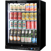 Schmick Quiet Running Front Venting Under Bench Heated Glass Door Bar Fridge Model SK156L-B-HD