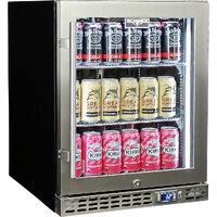 Schmick Quiet Running Front Venting Under Bench Heated Glass Door Bar Fridge Model SK86R-HD