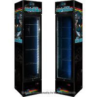 Panthers Branded Skinny Upright Bar Fridge