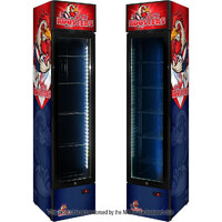 Roosters Branded Skinny Upright Bar Fridge