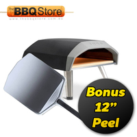 Ooni Koda 12" | Outdoor Portable Gas Fired Pizza Oven With 12" Peel Deal