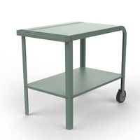 ZiiPa Vallone Garden Trolley with Shelf –Eucalyptus