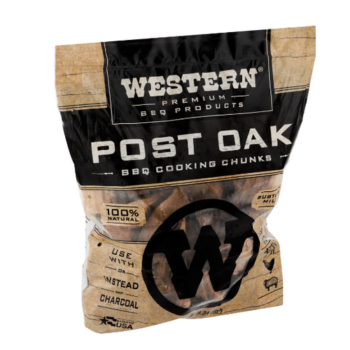 Western Oak Smoking Wood Chunks - Made in the USA - 78057