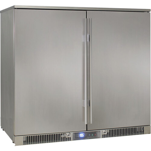 Outdoor Rhino ENVY Bar Fridge Coldest Beer 43ºC+ Best Alfresco 316 Marine Grade Stainless Steel Body